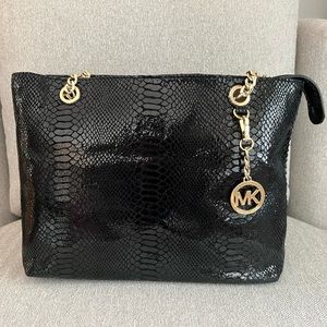 Michael Kors Snake Skin Shoulder Bag